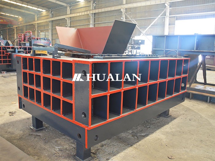 Gas tank cylinder shredder baler LPG crusher shear China