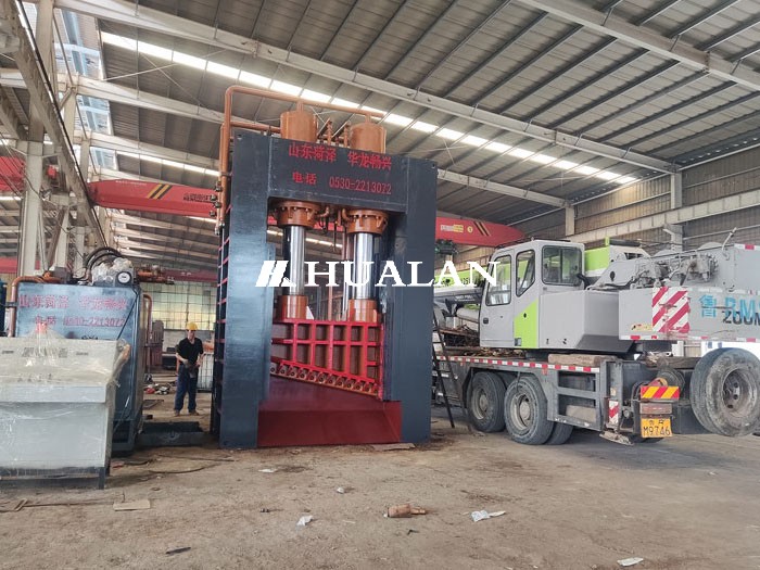 China Heavy Melting Scrap HMS shear crusher shredder China Hualan