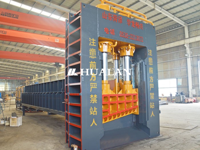 Heavy duty scrap channel steel shearing shear China