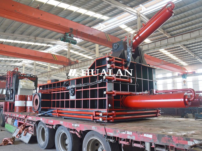 Scrap titanium alloy baler compressor China Hualan