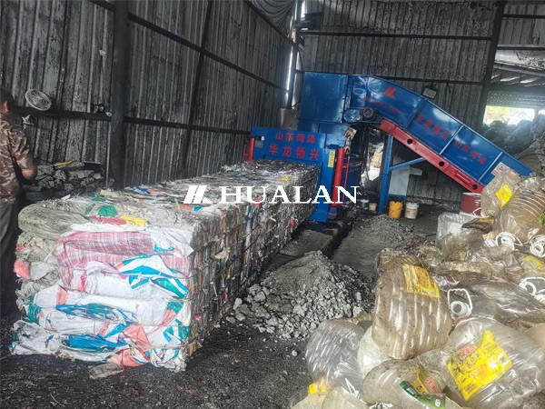 MSW recycling baler compressor China Hualan
