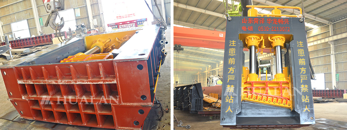 Q91 Hydraulic Baling Shear China Guillotine cutting