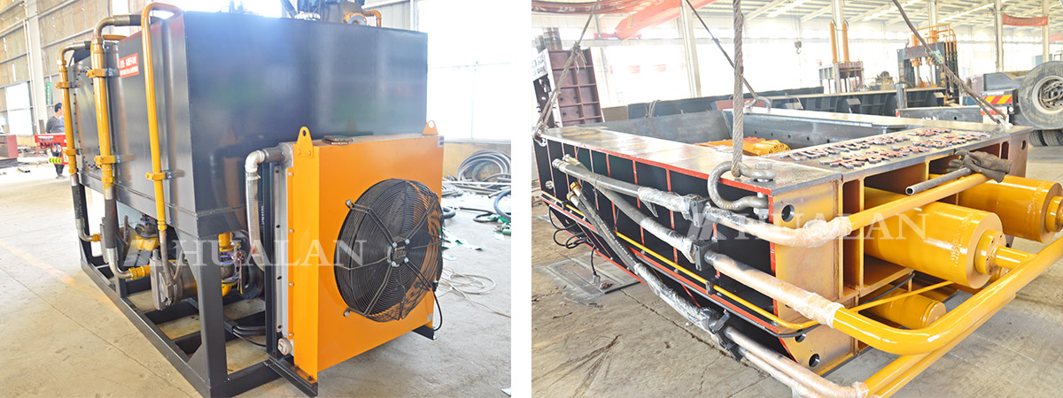 Q91 Hydraulic Baling Shear China Guillotine cutting