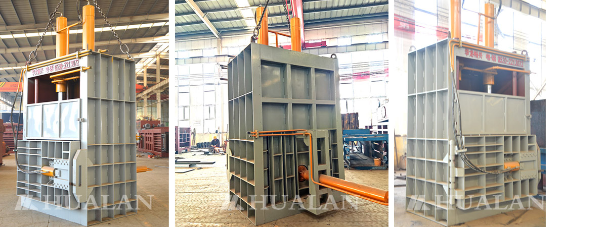 China Waste paper compressor baler for sale