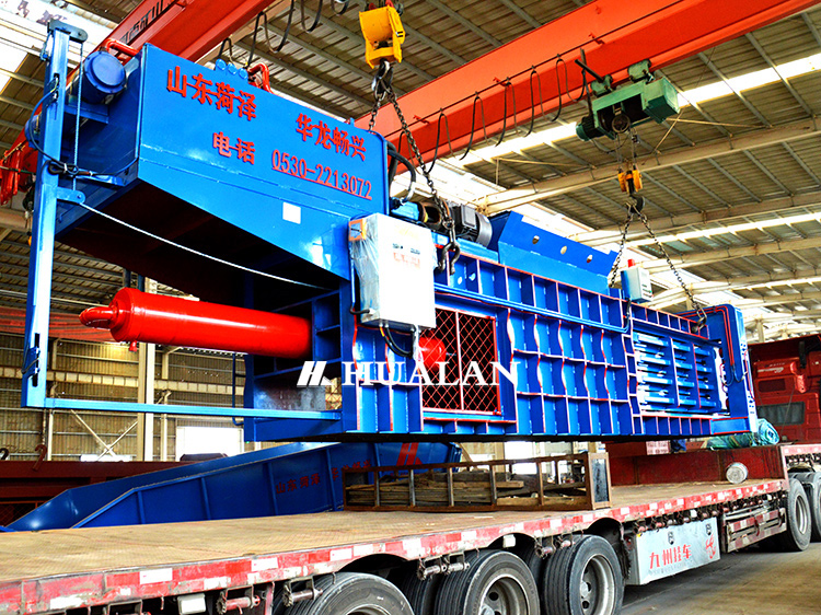 Horizontal Waste Baler Scrap Compactor China Hualan