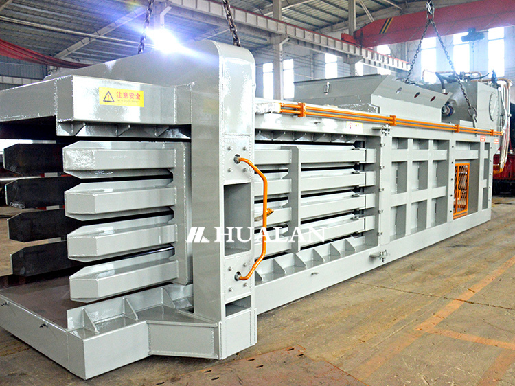 Horizontal Waste Baler Scrap Compactor China Hualan