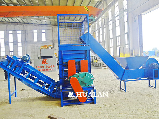 China Can Crusher Baler Flatten
