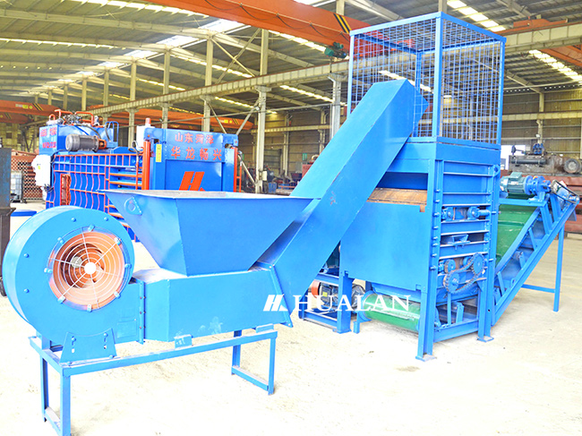 Can Crusher Baler Flatten steel aluminium can press Pre-processor China