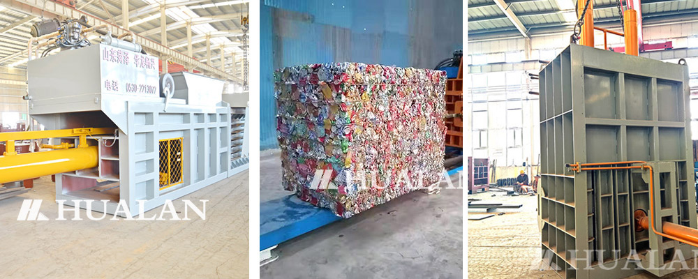 Can Crusher Horizontal baler Vertical baler China