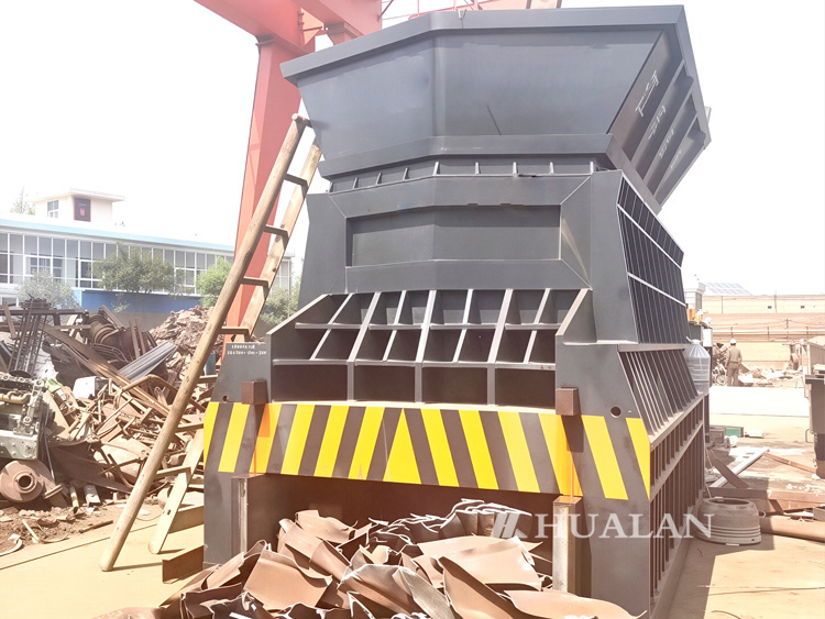 Box Shear Container Compact Shear for Scrap Metal China Hualan