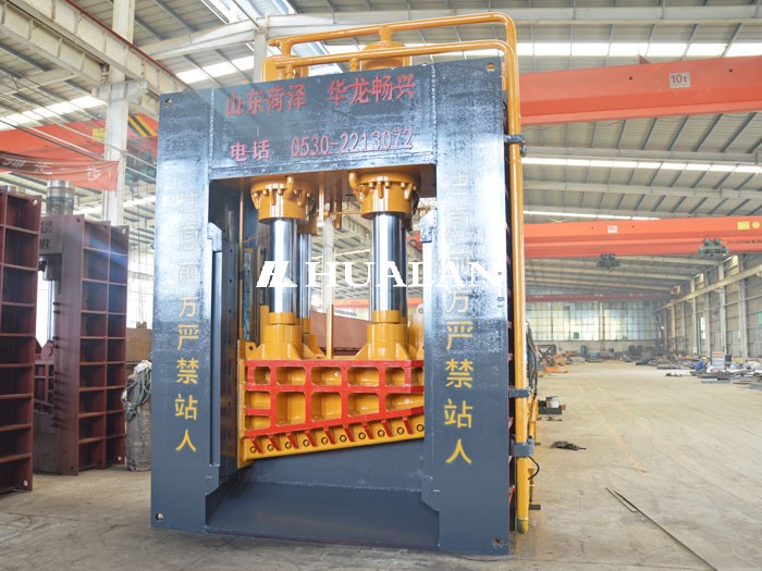 Heavy duty scrap channel steel shearing shear China