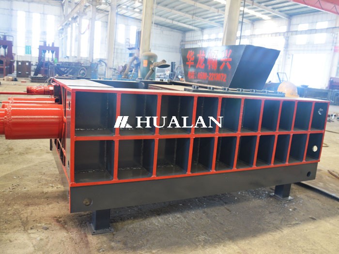 Gas tank cylinder shredder baler LPG crusher shear China