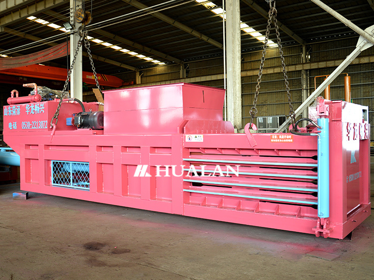 Horizontal Waste Baler Scrap Baling Compactor China