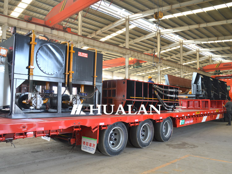 Q91 Hydraulic Baling Shear Guillotine cutting China Hualan