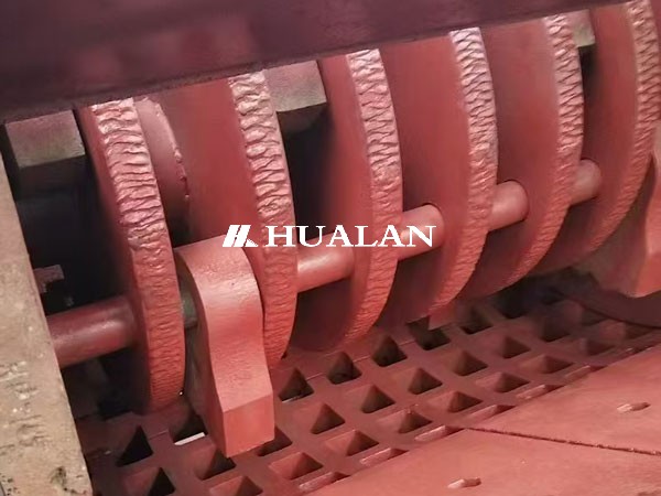 China Scrap metal crusher Hammer Mill line Iron steel