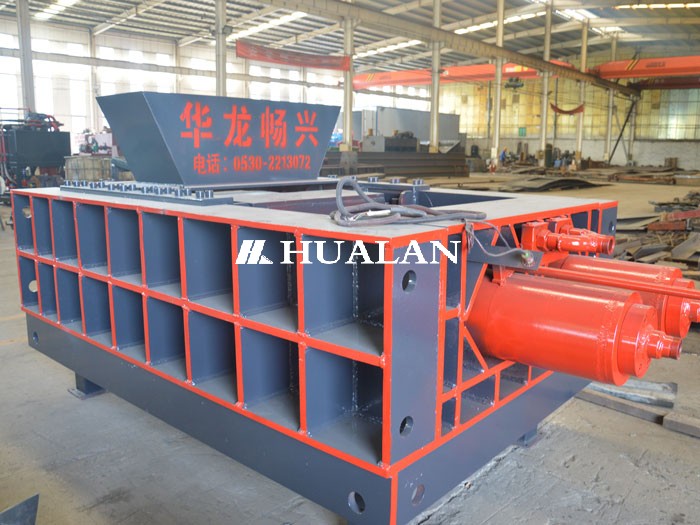 Gas tank cylinder shredder baler LPG crusher shear China