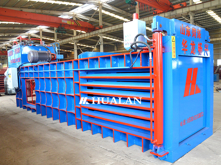 Horizontal Waste Baler Scrap Baling Compactor China
