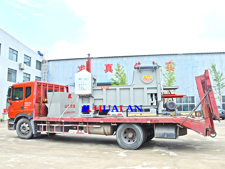 Bagging baler baling for wood shavings husk peat moss China